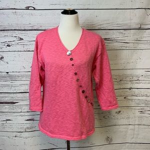 Lulu B Half Sleeve Light Sweater. Size S